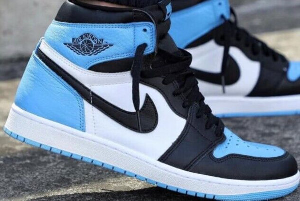 Men's Running Weapon Air Jordan 1 High Black/Blue Shoes 0294 Men's Running Weapon Air Jordan 1 High Black/Blue Shoes 0294